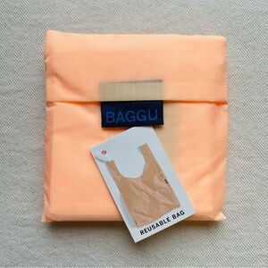 BAGGU Standard Reusable Shopping Bag Solid Peach